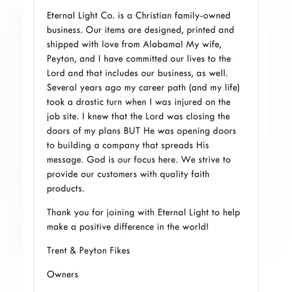 🆕 ‼️ SIT WITH US TEE | S | Eternal Light Co - Picture 4 of 5